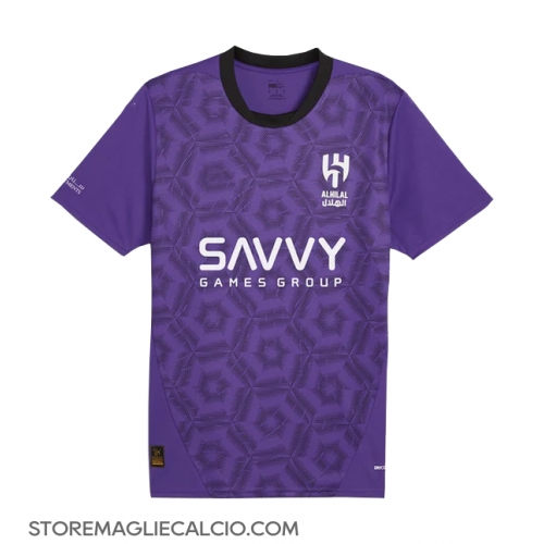 Al-Hilal Maglia Gara Terza Repliche 2024-25 Maniche Corte Al-Hilal Maglia Gara Terza Repliche 2024-25 Maniche Corte